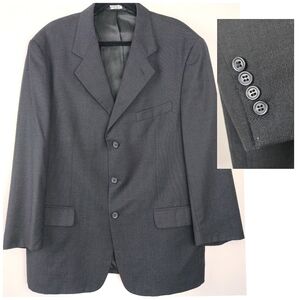 Roberto Villini Made in Italy Super 120's 100% Wool 3-Button Blazer/Suit Jacket